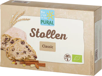 Pain Stollen aux fruits secs bio - 250g