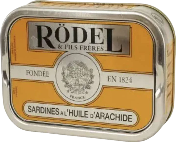 Sardines à l'huile d'arachide - 115g