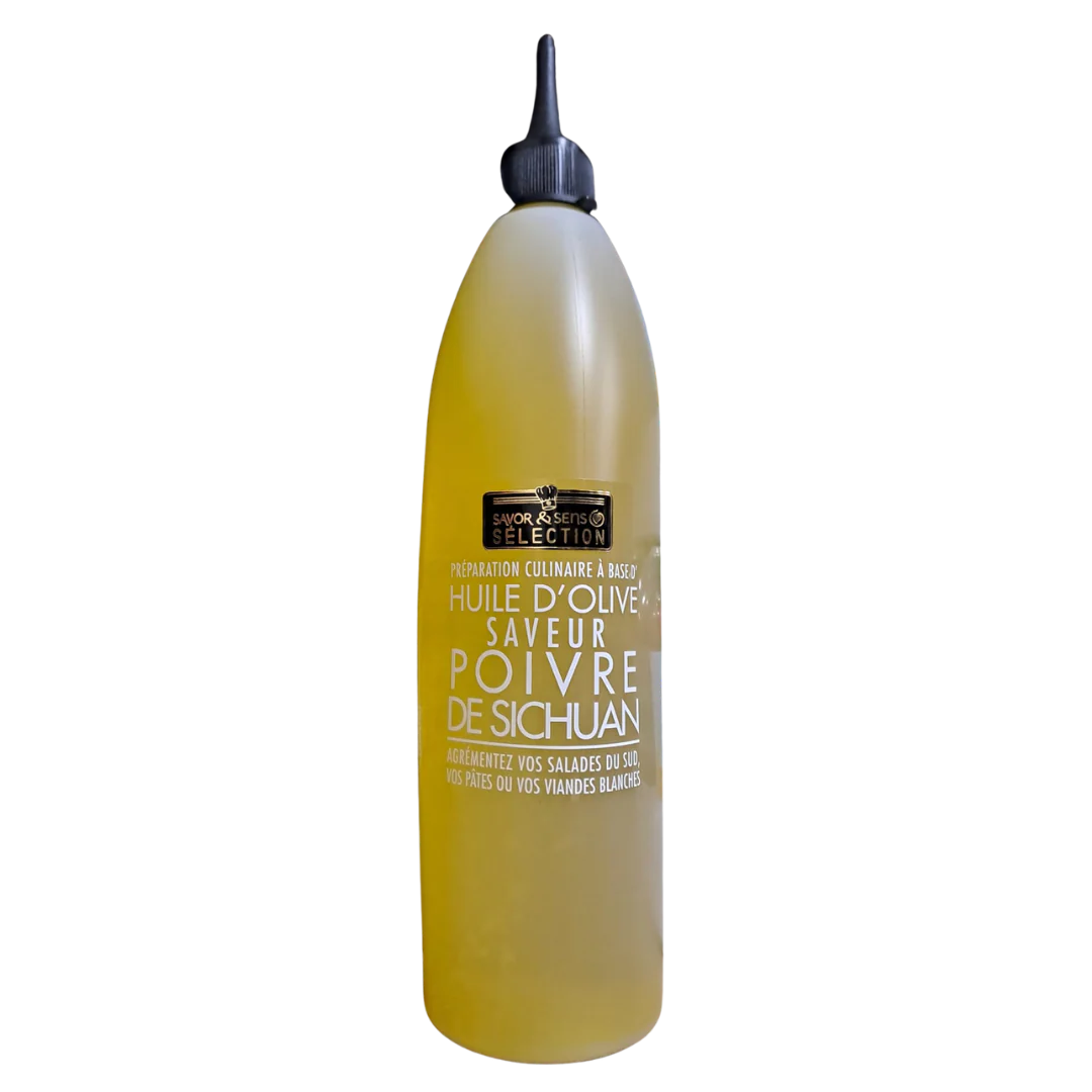 Huile d'olive au saveur de poivre de sichuan - 50cl
