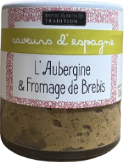 Tartinade aubergine et fromage de brebis - 100g
