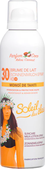 Brume de lait parfum coco SPF30 - 150ml