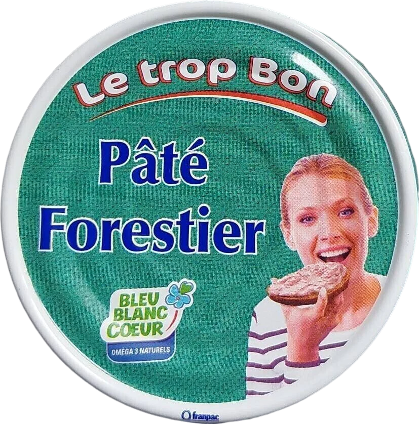Le trop bon pâté forestier - 78g