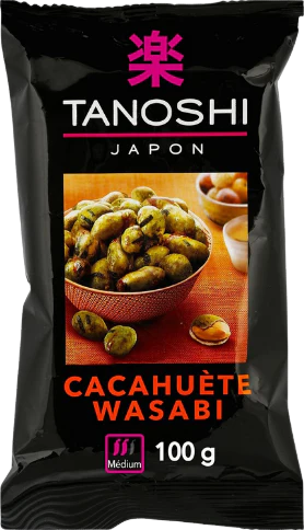 Cacahuètes au wasabi - 100g