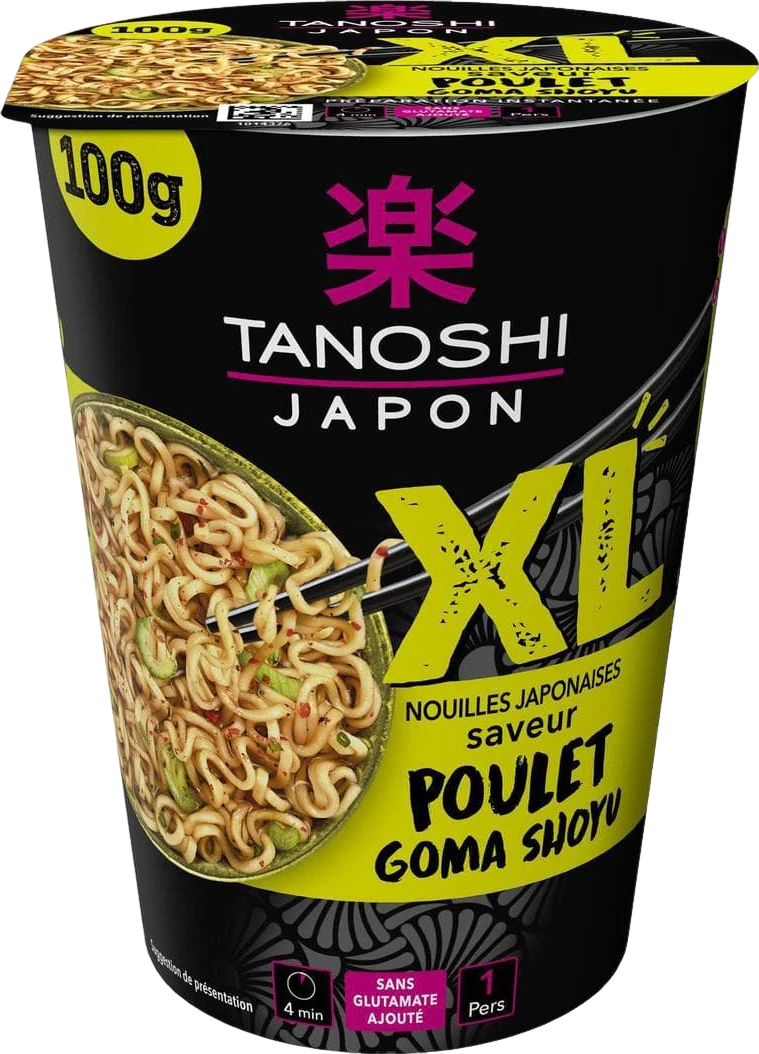 Cup de nouilles poulet goma shoyu - 100g