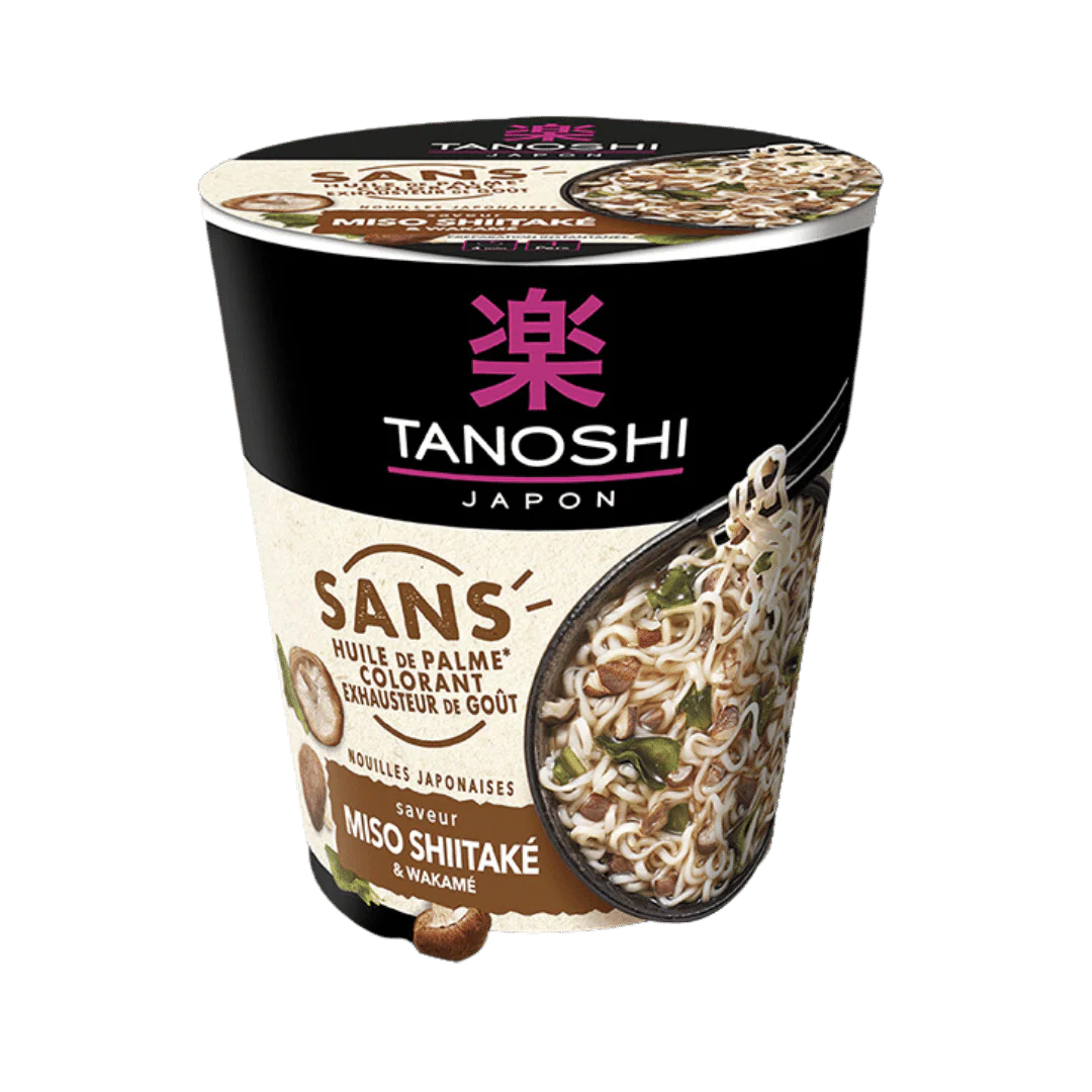 Cup nouilles japonaises saveur miso shiitaké - 64g - Image 2