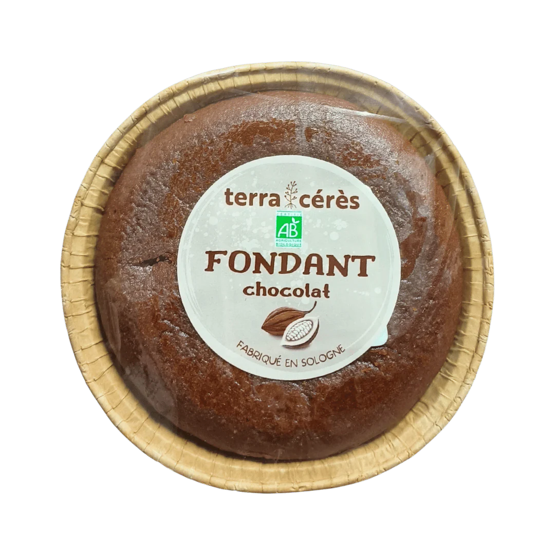 Fondant au chocolat sans gluten bio - 170g