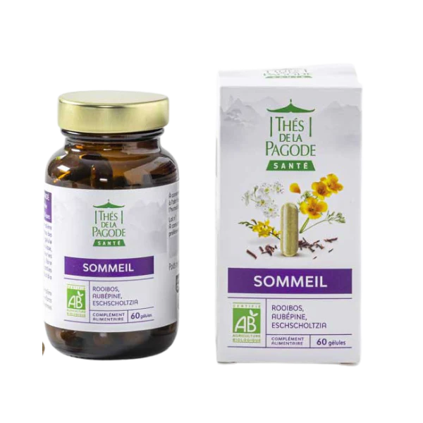 Complément alimentaire sommeil bio - 60 gélules