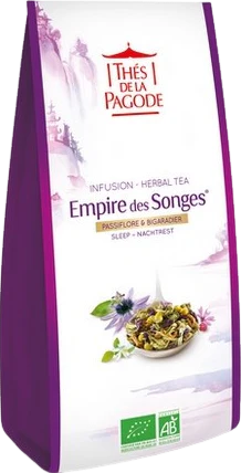 Infusion empire des songes, passiflore et bigaradier bio - 40g
