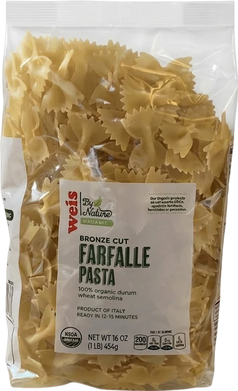 Pâtes farfalle filées au bronze - 454g