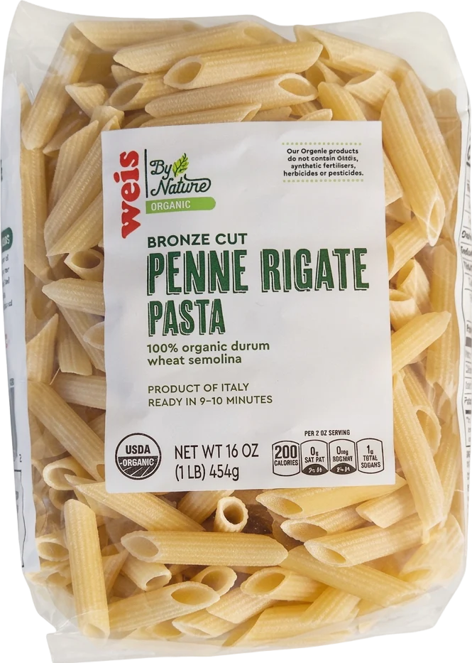 Pâtes penne rigate filées au bronze - 454